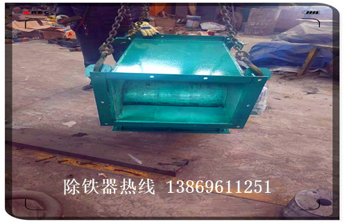 管道除鐵器，內(nèi)蒙古管道除鐵器_遠力內(nèi)蒙古管道除鐵器12000高斯_可定制工作原理_安裝示意圖