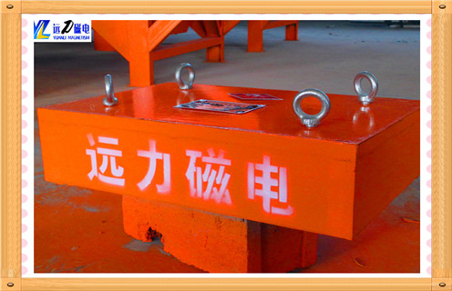 皮帶永磁除鐵器，650皮帶用永磁除鐵器參數(shù)_內(nèi)部磁塊安裝方法_650皮帶用永磁除鐵器型號價格